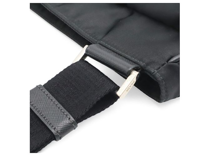 Bolso de hombro Prada de jacquard Negro - vista 5