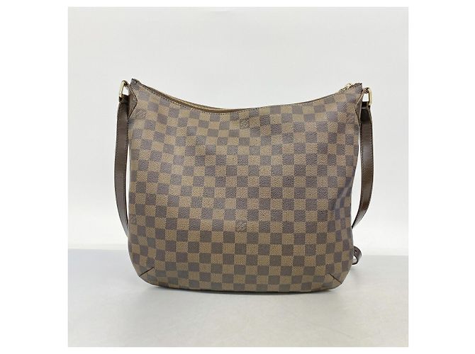 Borsa a tracolla Louis Vuitton Damier Bloomsbury GM Damier ebene - vista 12