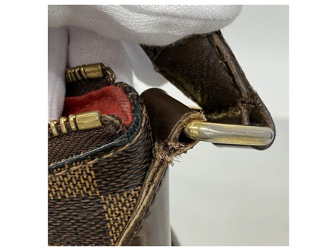 Borsa a tracolla Louis Vuitton Damier Bloomsbury GM Damier ebene - vista 7
