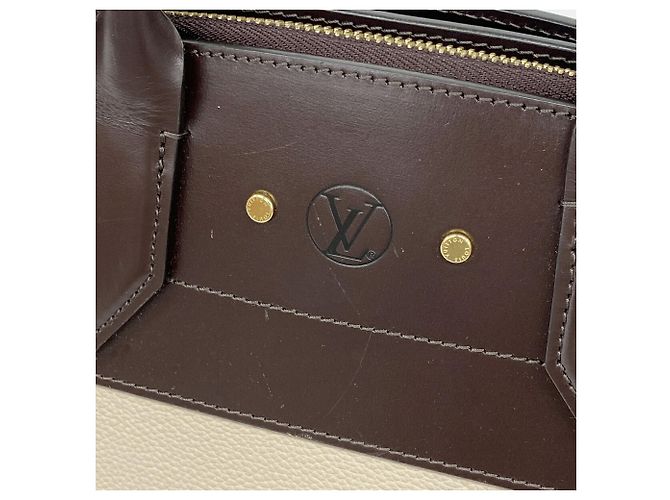 Borsa a mano Louis Vuitton City Steamer Beige - vista 10