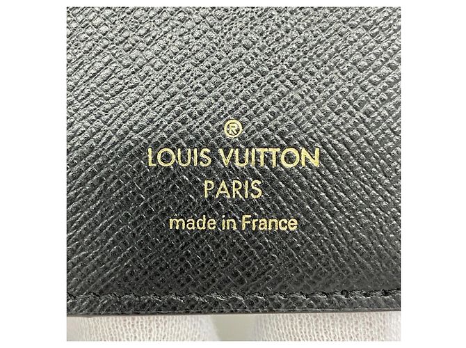 Portafoglio Tri-fold Louis Vuitton Monogram Reverse Portefeuille Victorine Marrone - vista 4