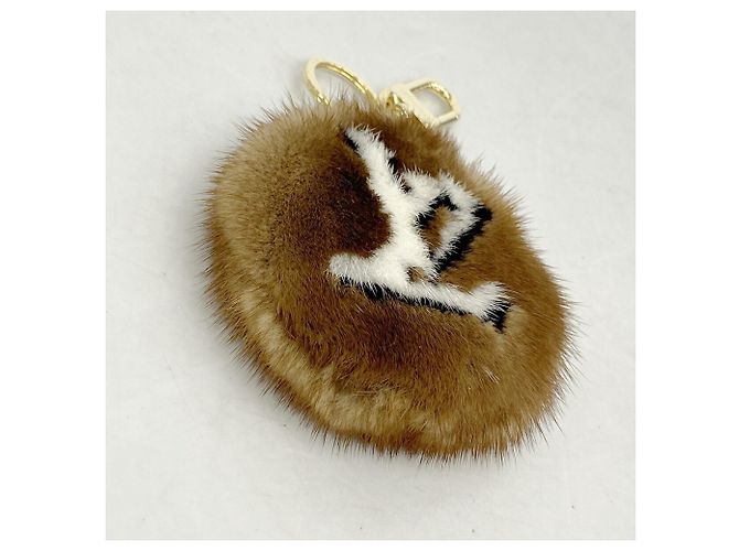 Louis Vuitton Keychain Charm Portefeuille LV Vison Brown - view 2