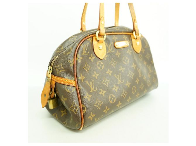 Bolsa de Ombro Louis Vuitton Monogram Montorgueil PM Marrom - vista 2