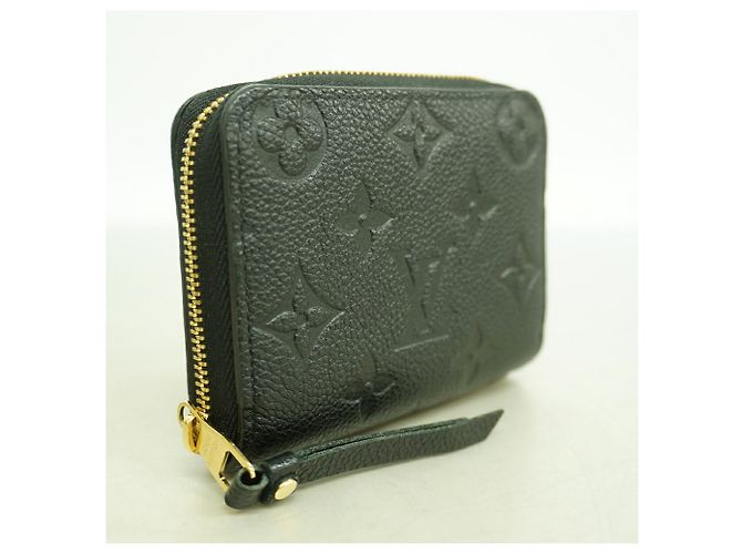 Louis Vuitton Monogram Empreinte Zippy Coin Purse Nero - vista 2