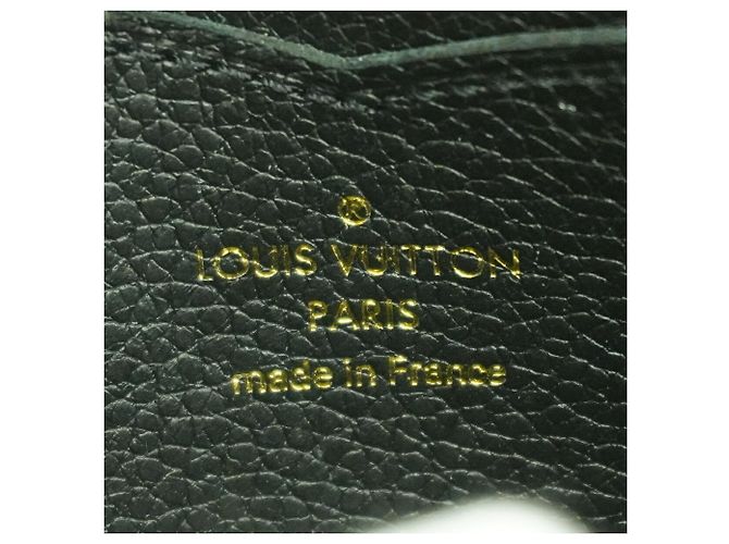Louis Vuitton Monogram Empreinte Zippy Coin Purse Nero - vista 4