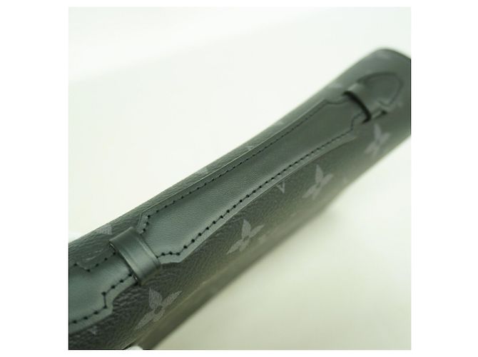 Louis Vuitton Monogram Eclipse Zippy XL Long Wallet Black - view 6