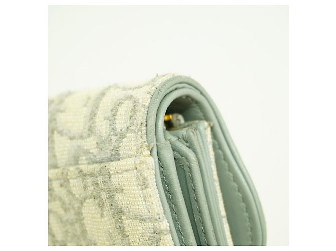Cartera Tri-Fold Christian Dior Castaño Beige - vista 5