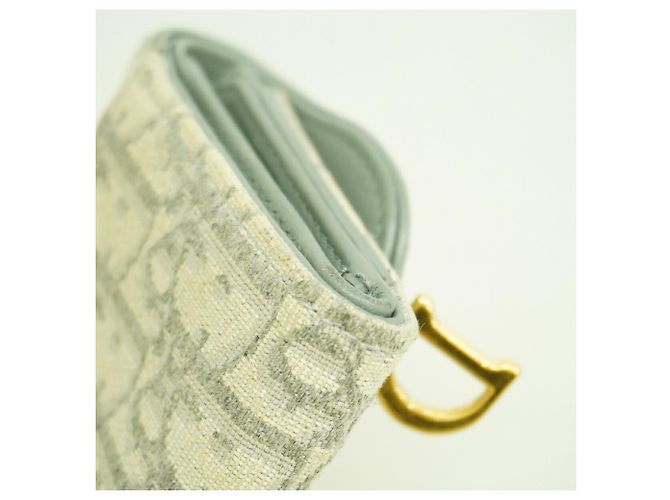 Cartera Tri-Fold Christian Dior Castaño Beige - vista 6
