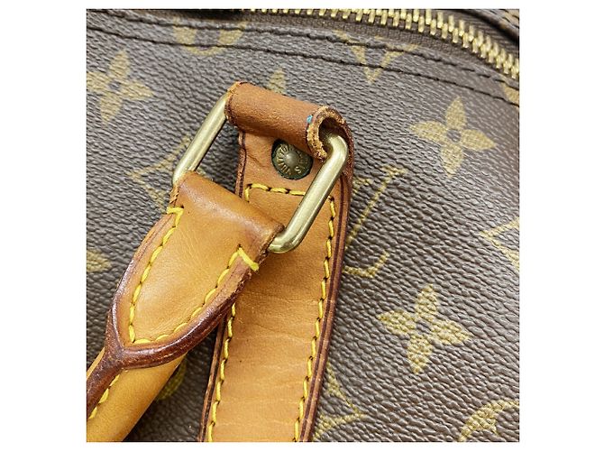 Keepall Bolsa Boston Louis Vuitton Marrom - vista 10