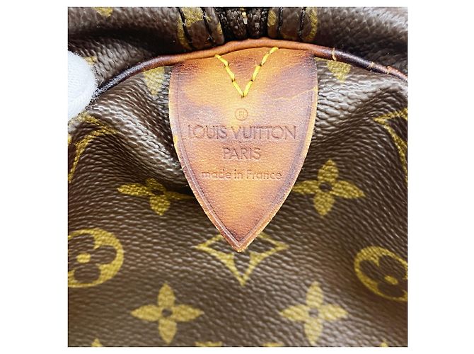 Keepall Bolsa Boston Louis Vuitton Marrom - vista 5