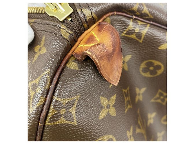 Keepall Bolsa Boston Louis Vuitton Marrom - vista 9
