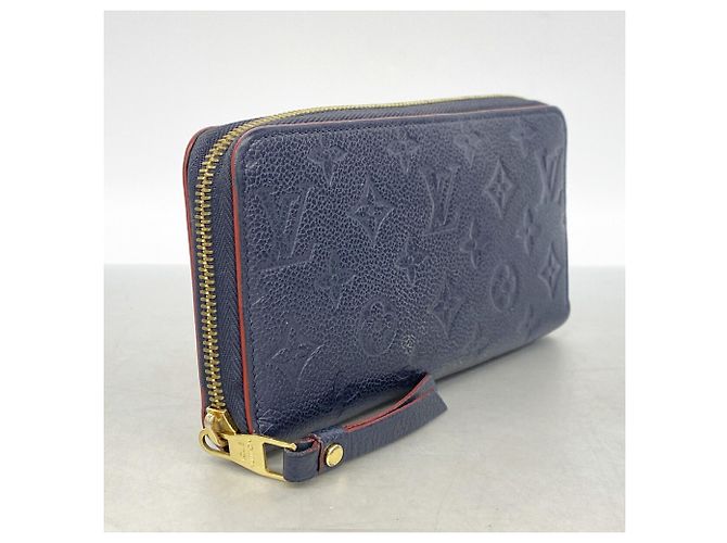 Louis Vuitton Monogram Empreinte Zippy Wallet Red - view 2