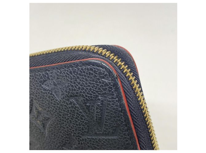 Louis Vuitton Monogram Empreinte Zippy Wallet Red - view 6