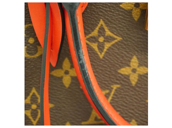Borsa Tote Louis Vuitton Monogram Flower Rosso - vista 6