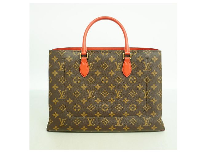 Borsa Tote Louis Vuitton Monogram Flower Rosso - vista 9