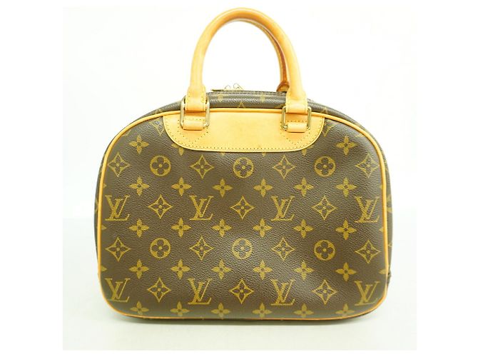 Borsa Louis Vuitton Monogram Trouville Marrone - vista 10