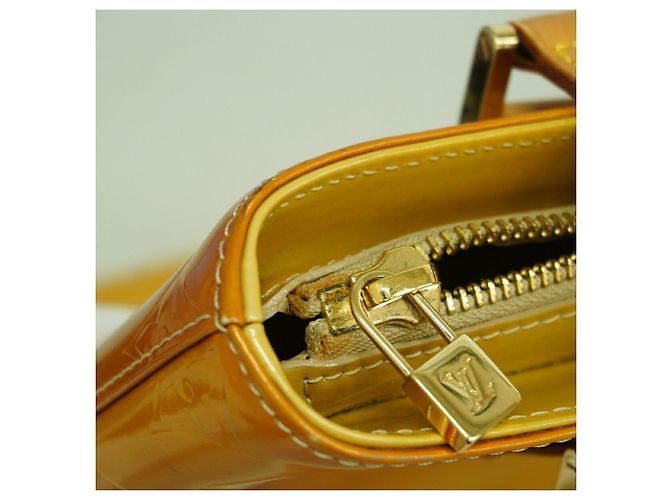 Bolso Tote Louis Vuitton Vernis Houston Beige - vista 10