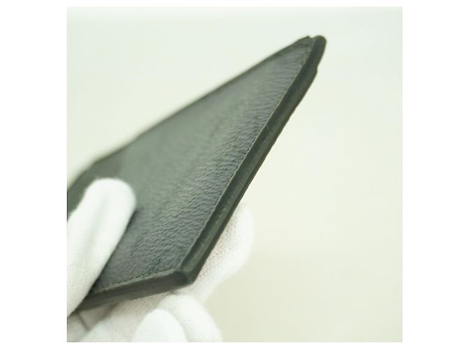 Louis Vuitton Monogram Eclipse Reverse Coin Card Holder Brown Black - view 7