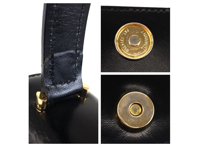 Borsa a mano Versace Sunburst in pelle nera Nero - vista 5