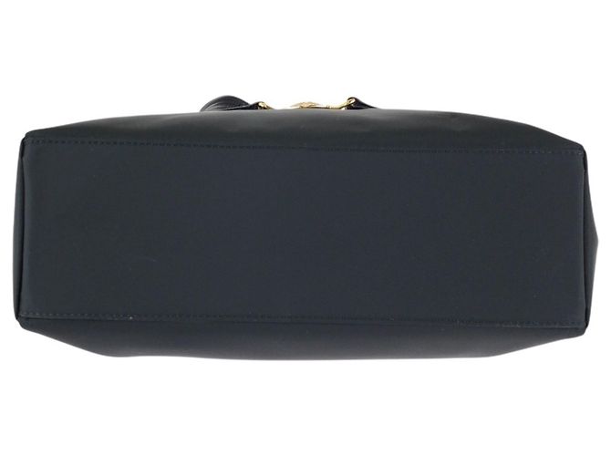 Borsa a tracolla Versace Vintage Sunburst in nylon nero e pelle - vista 10
