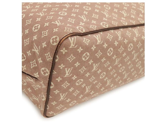 Louis Vuitton Monogram Idylle Neverfull MM Tote Bag Braun Weiß - Ansicht 4