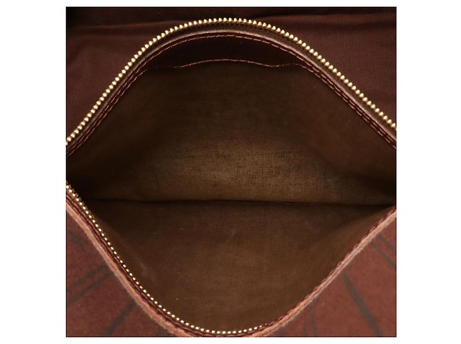 Louis Vuitton Monogram Idylle Neverfull MM Tote Bag Braun Weiß - Ansicht 8