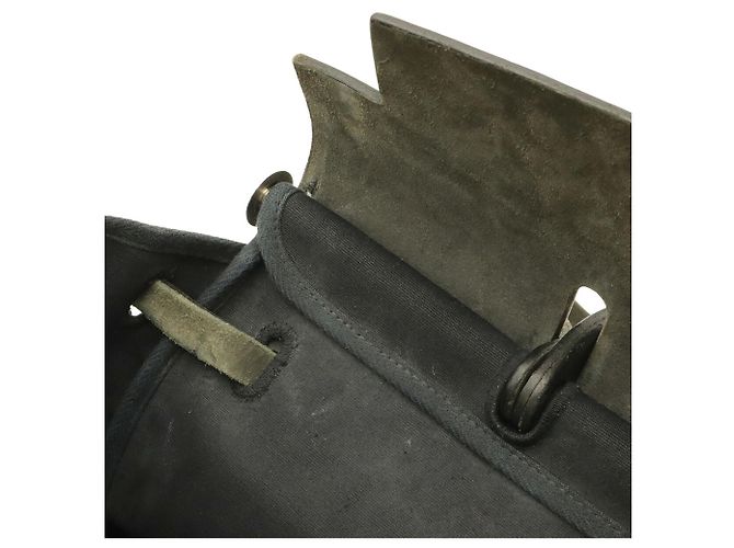 Hermès Hermes Herbag MM Schultertasche Schwarz - Ansicht 9