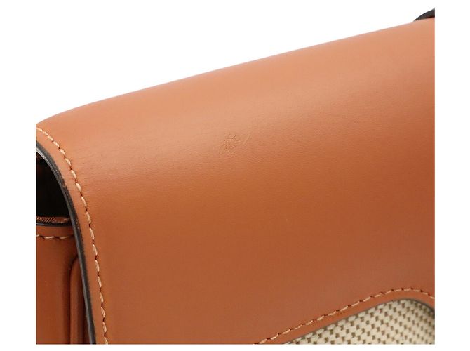 Céline Celine Besace 16 Seize Shoulder Bag Beige Camello - vista 6