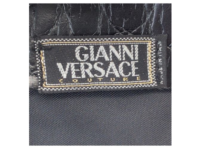 Zaino Versace Vintage Medusa in nylon nero - vista 4