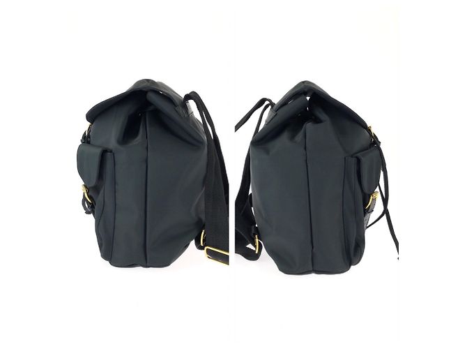 Zaino Versace Vintage Medusa in nylon nero - vista 6