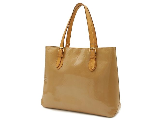 Sac Tote Louis Vuitton Monogram Vernis Brentwood Noisette - vue 3