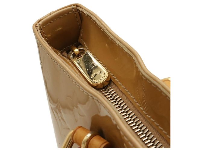 Sac Tote Louis Vuitton Monogram Vernis Brentwood Noisette - vue 7
