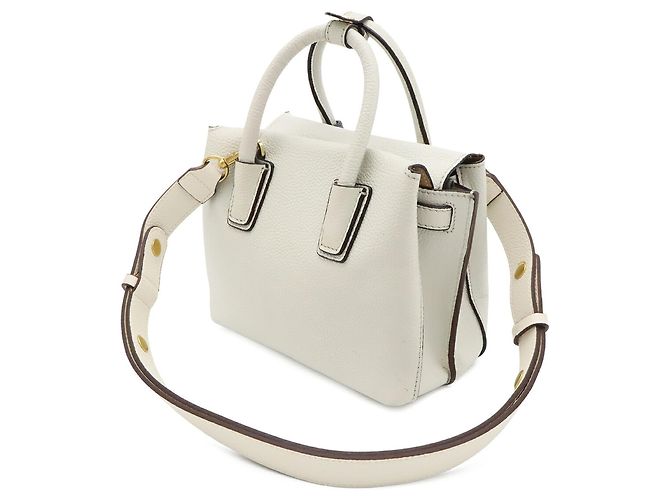 MCM Milla Handtasche Schultertasche Roh Aus weiß - Ansicht 3