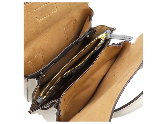 MCM Milla Handtasche Schultertasche Roh Aus weiß - Ansicht 7