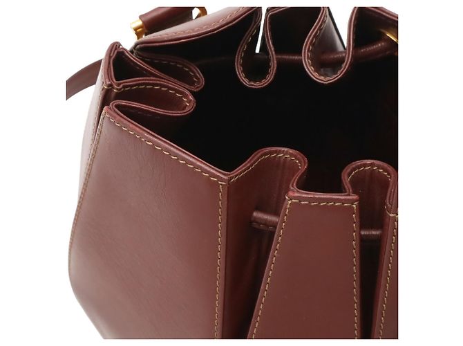 Cartier Must de Line Schultertasche Bordeaux - Ansicht 8