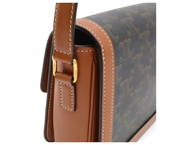 Céline Bolso Celine Teen Triomphe Castaño - vista 5