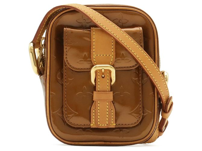 Louis Vuitton Monogram Vernis Christie PM Schultertasche Bronze - Ansicht 2