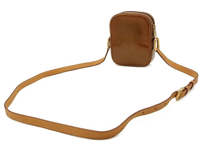 Louis Vuitton Monogram Vernis Christie PM Schultertasche Bronze - Ansicht 3