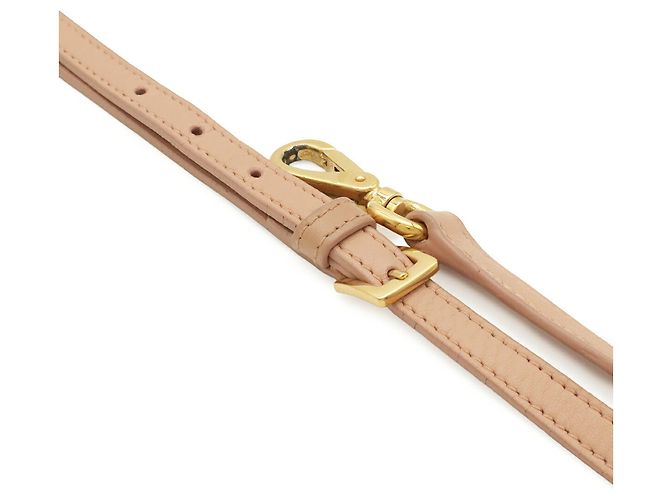 Borsa a spalla Pochette Miu Miu Matelassé rimboccata Rosa - vista 5