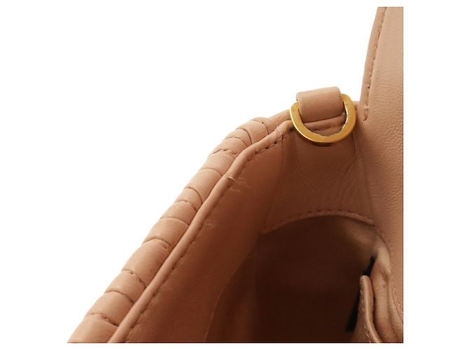 Borsa a spalla Pochette Miu Miu Matelassé rimboccata Rosa - vista 7