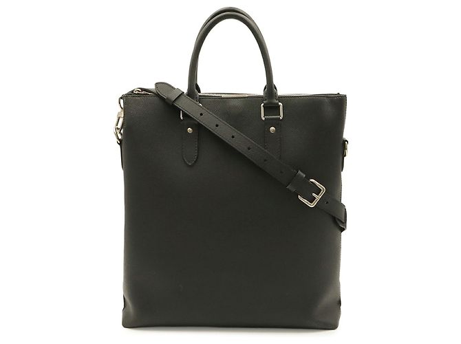 Borsa Tote Louis Vuitton Taiga Anton Nero - vista 2