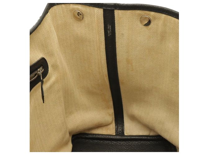Hermès Saco Tote Hermes Garden PM Preto - vista 8