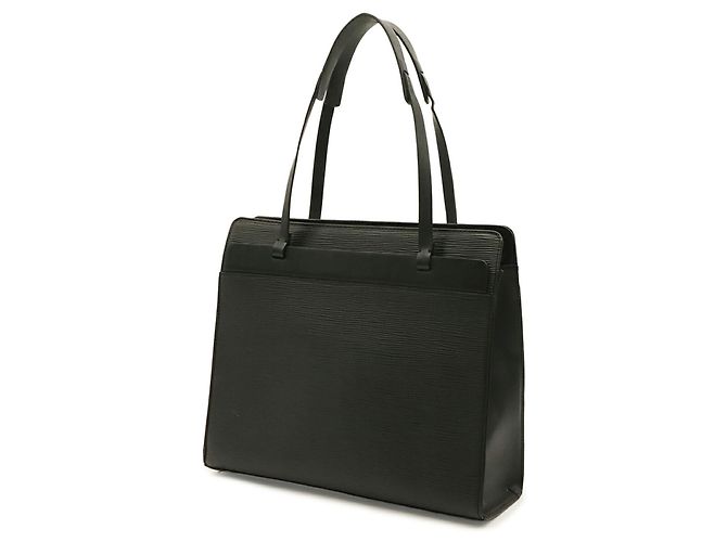 Louis Vuitton Epi Croisette PM Tote Bag Schwarz - Ansicht 3
