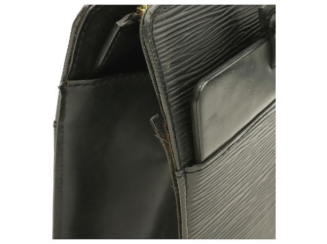 Louis Vuitton Epi Croisette PM Tote Bag Schwarz - Ansicht 5