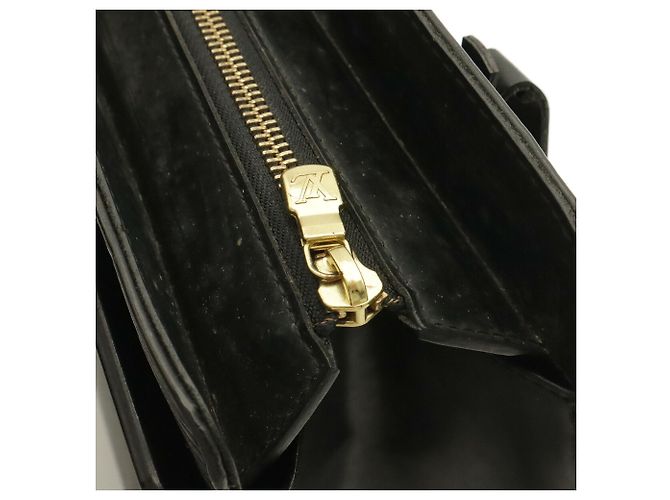Louis Vuitton Epi Croisette PM Tote Bag Schwarz - Ansicht 7