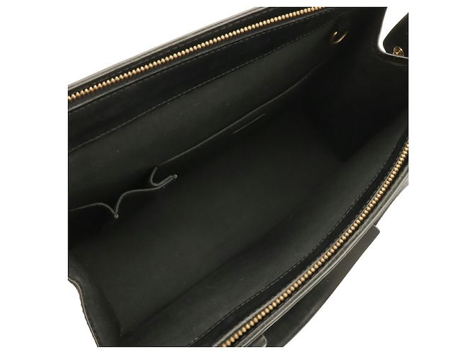 Louis Vuitton Epi Croisette PM Tote Bag Schwarz - Ansicht 8