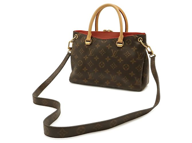Louis Vuitton Monogram Pallas BB Handtasche Fuschia - Ansicht 3