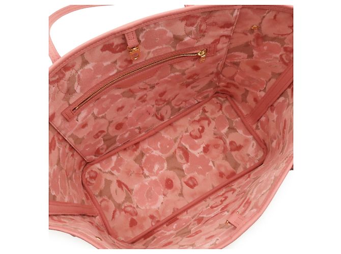 Louis Vuitton Monogram Ikat Flower Neverfull MM Tote Bag Pink - Ansicht 7