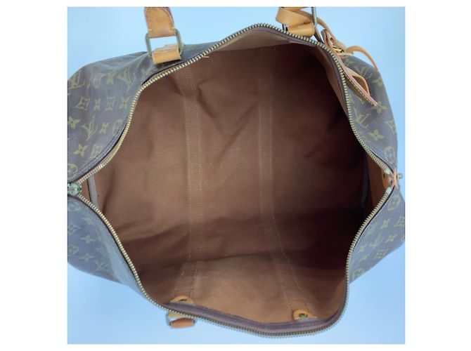 Bolsa Boston Louis Vuitton Monogram Keepall 50 Marrom - vista 10
