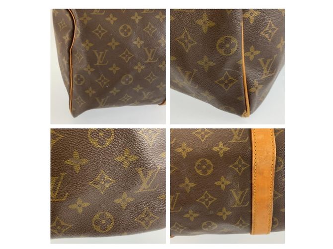 Bolsa Boston Louis Vuitton Monogram Keepall 50 Marrom - vista 6